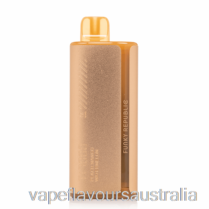 Vape Nicotine Australia Funky Lands Ti7000 Disposable Peach Mango Watermelon